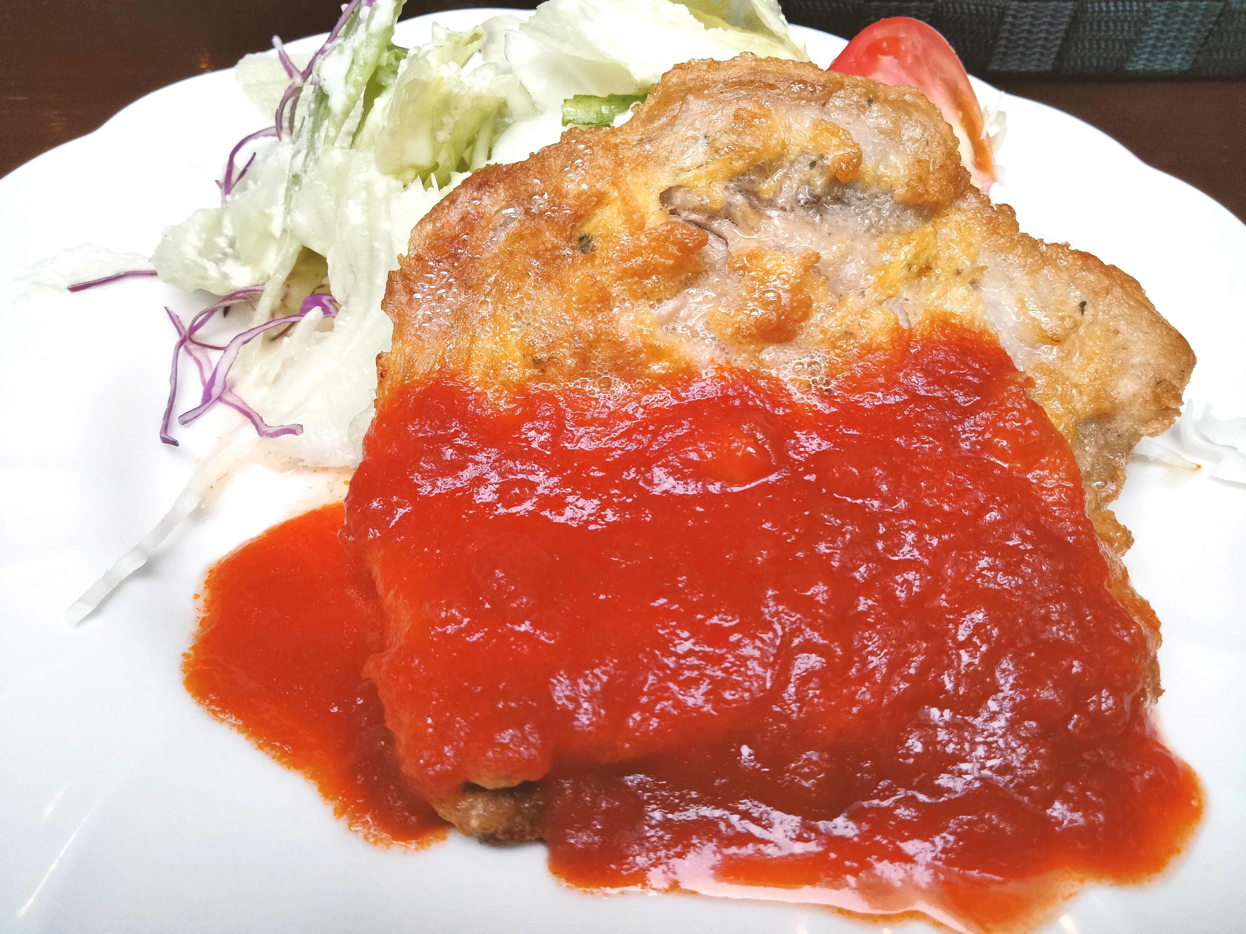 今週のランチ『ポークピカタ』